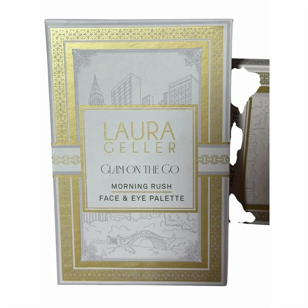 Laura Geller Glam Morning Rush Face & Eye Palette Set Travel Size